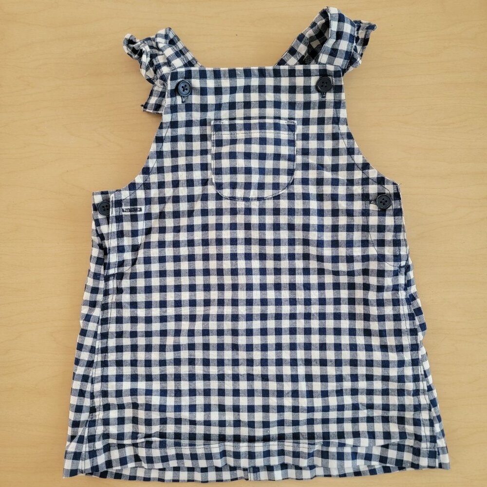 Carter's 6-9 Month Plaid Overall Dress
